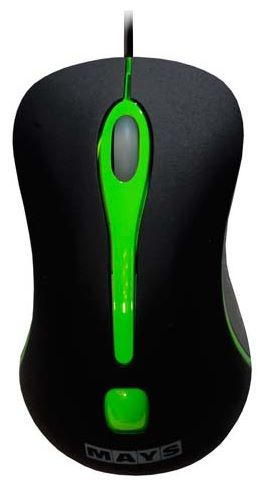 Отзывы MAYS MB-120g Black-Green USB