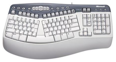 Отзывы Microsoft Natural MultiMedia Keyboard Grey PS/2