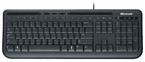 Отзывы Microsoft Wired Keyboard 600 Black USB