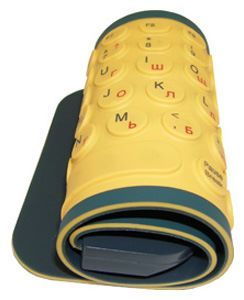 Отзывы NeoDrive Резиновая клавиатура Желто-Серая USB