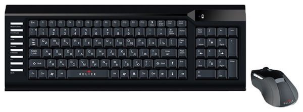 Отзывы Oklick 220 M Wireless Keyboard and Optical Mouse Black USB