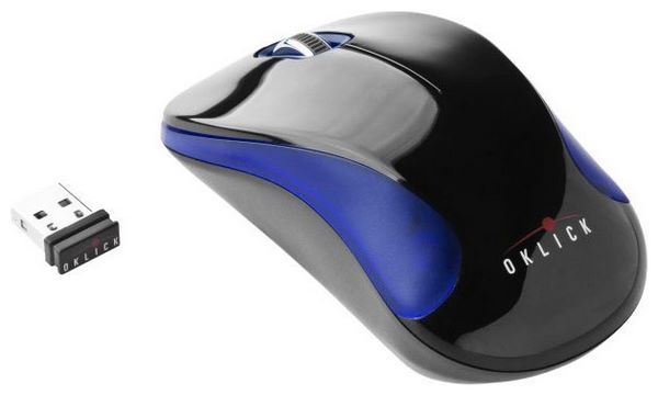 Отзывы Oklick 355MW Wireless Optical Mouse Black-Blue USB