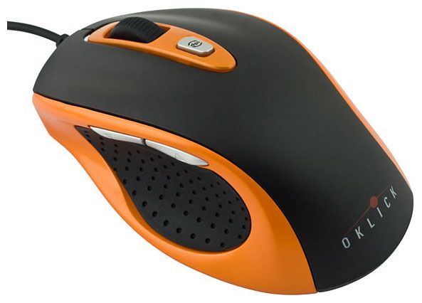 Отзывы Oklick 404 S Optical Mouse Black-Orange USB