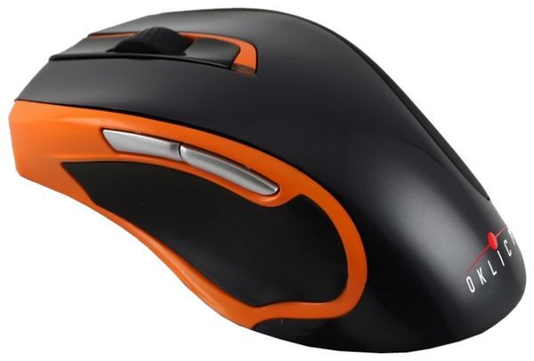 Отзывы Oklick 408 MW Wireless Optical Mouse Black-Orange USB