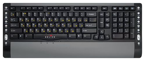 Отзывы Oklick 410 M Multimedia Keyboard Black-Grey USB+PS/2