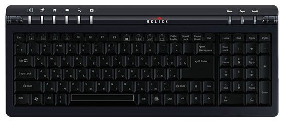 Отзывы Oklick 480 S Illuminated Keyboard Black USB