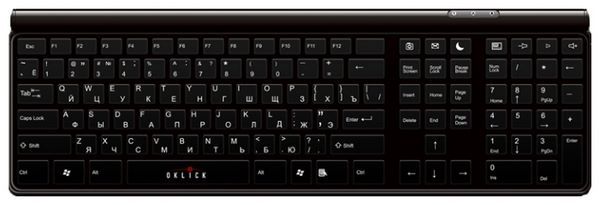 Отзывы Oklick 560 S Multimedia Keyboard Black USB