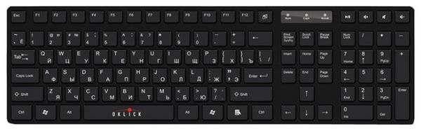 Отзывы Oklick 570 M Multimedia Keyboard Black USB