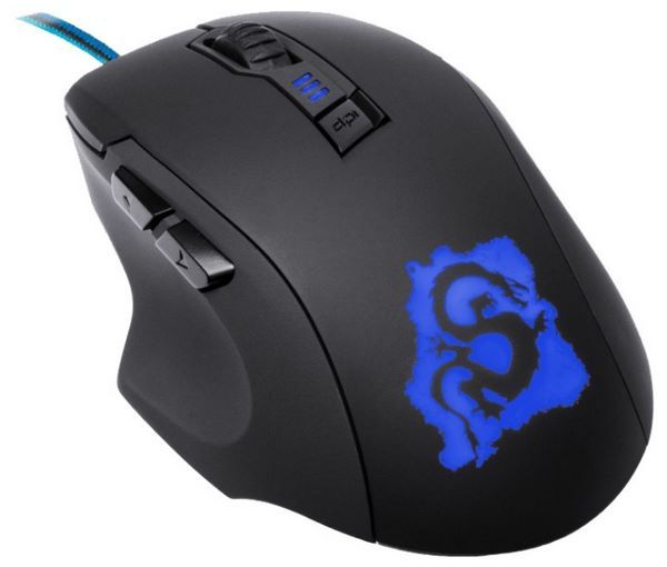 Отзывы Oklick 725G DRAGON Gaming Optical Mouse Black-Blue USB