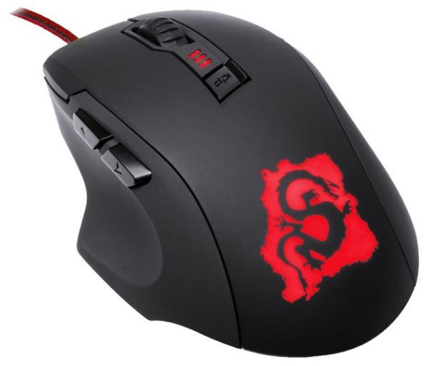 Отзывы Oklick 725G DRAGON Gaming Optical Mouse Black-Red USB