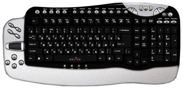 Отзывы Oklick 780 L Win7 Multimedia Keyboard Black-Silver USB