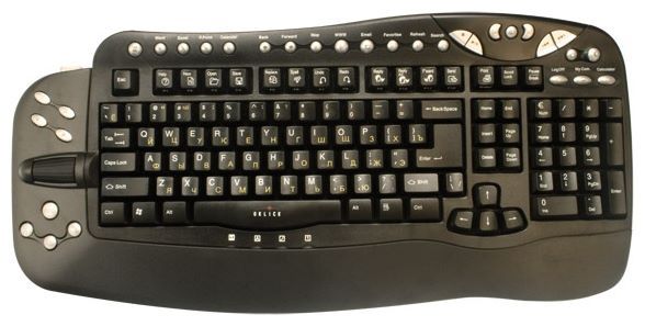 Отзывы Oklick 780L Multimedia Keyboard Black PS/2