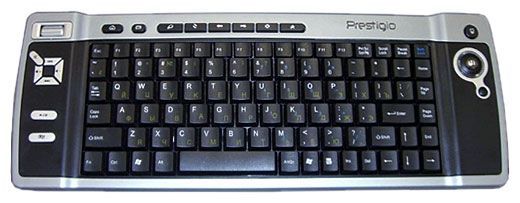 Отзывы Prestigio Wireless Keyboard for Media Center Black USB