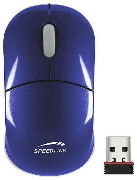 Отзывы SPEEDLINK SNAPPY Wireless Mouse Nano SL-6152-DBE-01 dark Blue USB