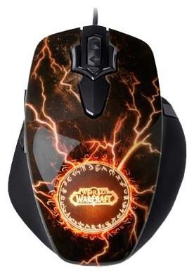 Отзывы SteelSeries World of Warcraft Legendary Edition Gaming Mouse Laser Black USB