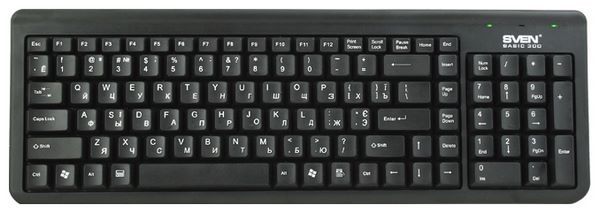 Отзывы Sven Basic 300 Black PS/2