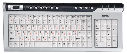 Отзывы Sven Comfort 4800EL Multimedia Keyboard Silver USB