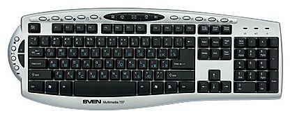 Отзывы Sven Multimedia 737 Black-Silver PS/2