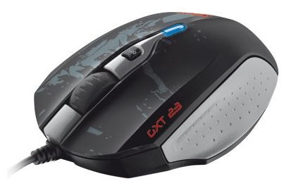 Отзывы Trust GXT 23 Mobile Gaming Mouse Black-Grey USB