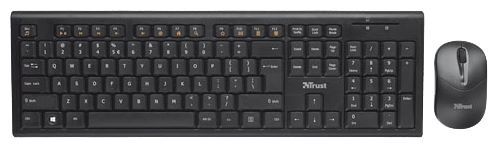 Отзывы Trust Nola Wireless Keyboard Black USB