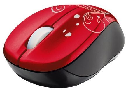 Отзывы Trust Vivy Wireless Mini Mouse Red USB