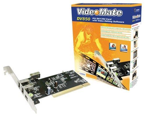 Отзывы Compro VideoMate DV850