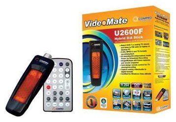 Отзывы Compro VideoMate Vista U2600F