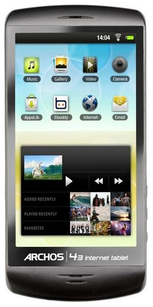 Отзывы Archos 43 internet tablet 16Gb