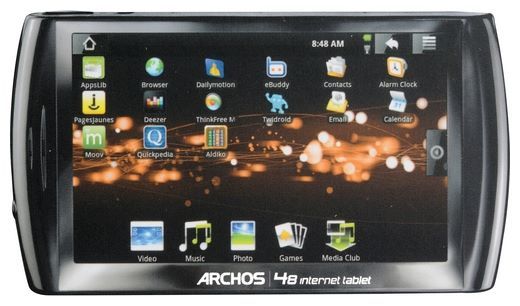 Отзывы Archos 48 Internet tablet 500Gb