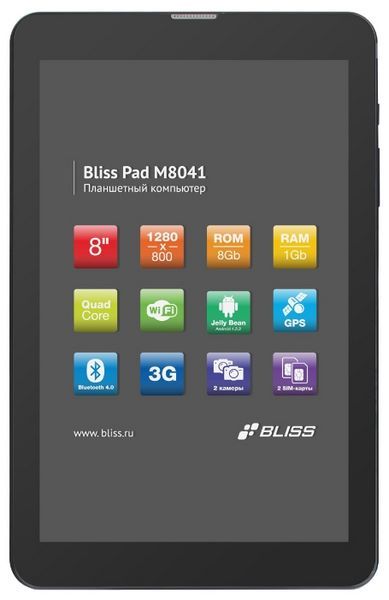 Отзывы Bliss Pad M8041