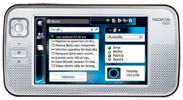 Отзывы Nokia N800