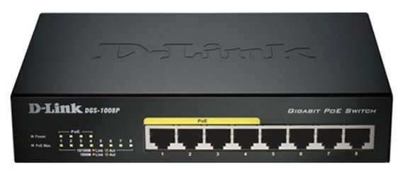 Отзывы D-link DGS-1008P