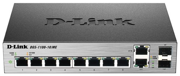 Отзывы D-link DGS-1100-10/ME