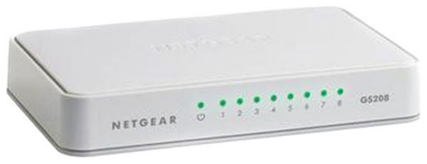 Отзывы NETGEAR GS208