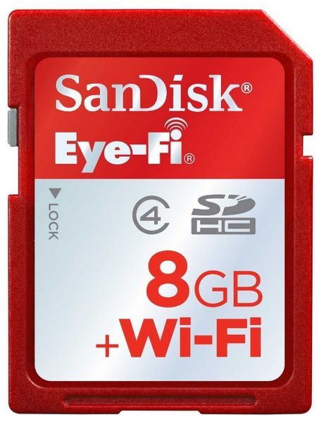 Отзывы Sandisk 8Gb Class4 +Wi-Fi SD