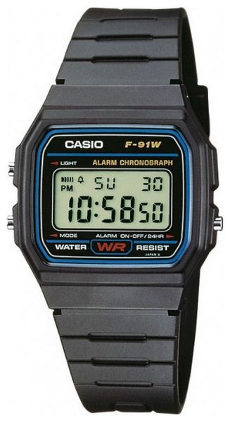 Отзывы Casio F-91W-1Y