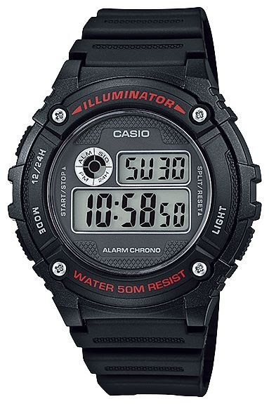 Отзывы Casio W-216H-1A