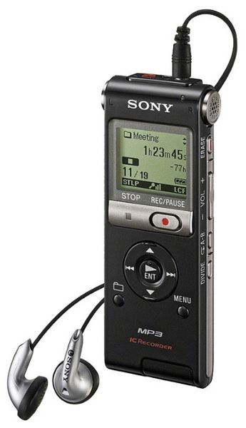 Отзывы Sony ICD-UX200