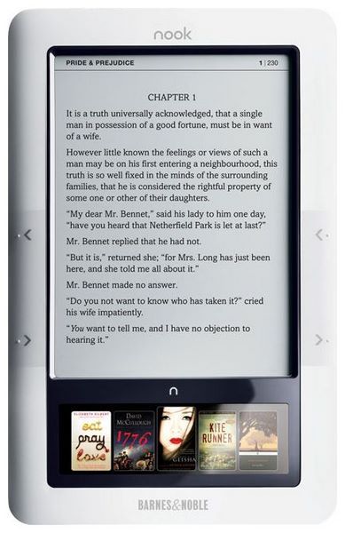 Отзывы Barnes & Noble Nook 3G+Wi-Fi