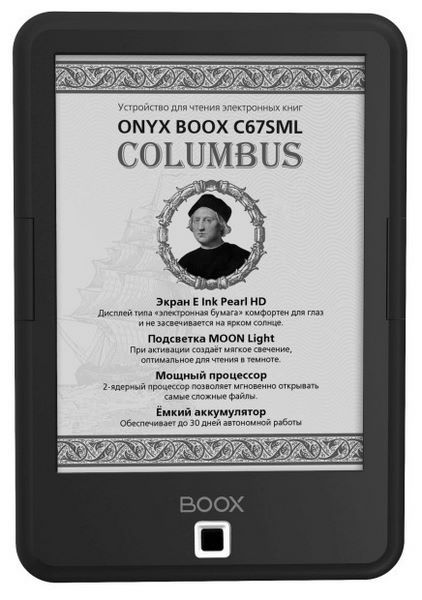 Отзывы ONYX BOOX C67SML Columbus