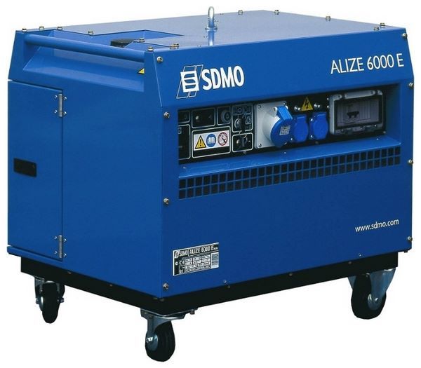 Отзывы SDMO Alize 6000 E