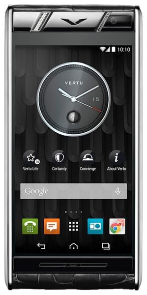 Отзывы Vertu Aster Diamonds Black Alligator