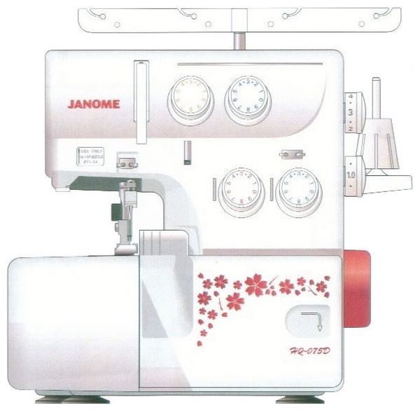 Отзывы Janome HQ-075D