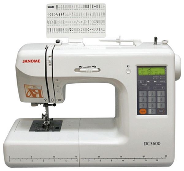 Отзывы Janome DC 3600