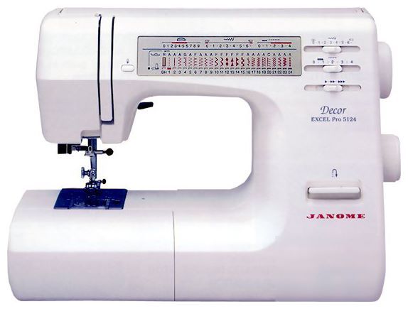 Отзывы Janome Decor Excel Pro 5124