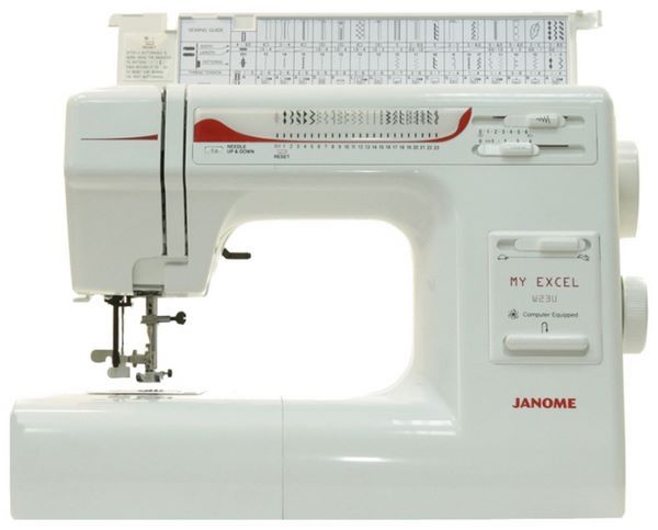 Janome my excel w23u обзор