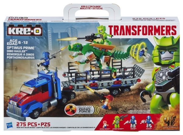 Отзывы Hasbro KRE-O Transformers A7796 Оптимус Прайм и перевозчик динозавра