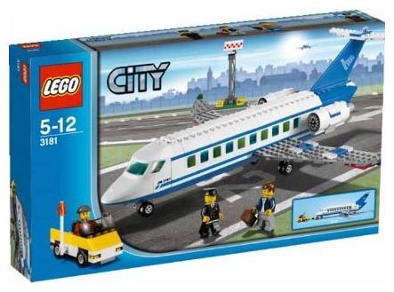 Отзывы LEGO City 3181 Пассажирский Самолет