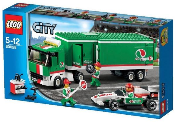 Отзывы LEGO City 60025 Грузовик Гран-при