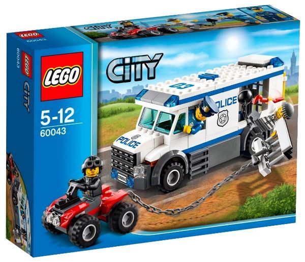 Отзывы LEGO City 60043 Транспортировка заключённого